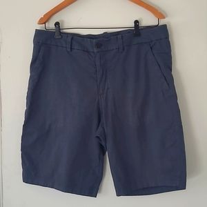lululemon athletica Navy Blue Men's Flat Front Shorts